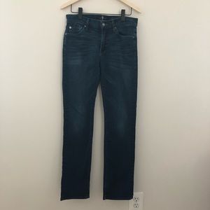 7 For All Mankind Dark Wash Slimmy Jeans